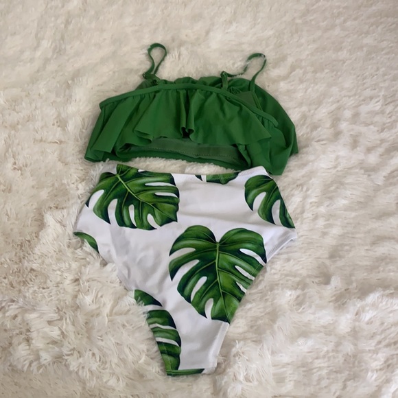 Cupshe Women's Bikini Set High Waisted Bikini- Two Piece Swimwear S - Picture 5 of 7